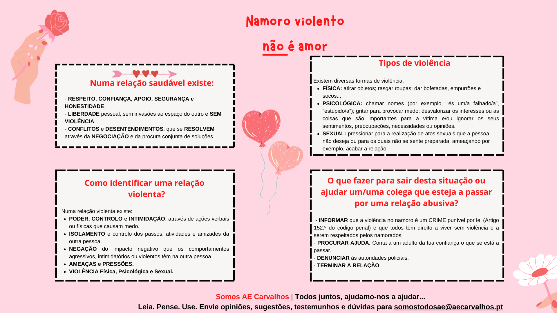 Namoro violento não é amor 3